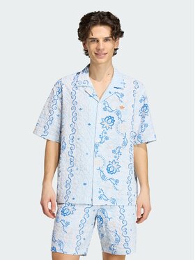 adidas adidas Koszula 165421 Niebieski jasny Loose Fit