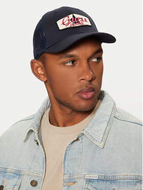 Guess Jeans Guess Jeans Шапка с козирка M5RZ17 WF8V1 Тъмносин
