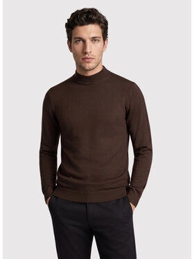 Pako Lorente Pako Lorente Sweter P26WN-2X-015 Brązowy Classic Fit