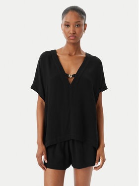 BOSS BOSS Blúz Double B 50557041 Fekete Regular Fit
