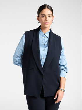 Elena Mirò Elena Mirò Marynarka R010P000141N034 Niebieski Regular Fit
