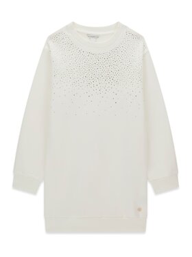 Guess Kids Guess Kids Sukienka codzienna 184586 Biały Classic Fit