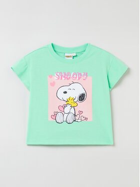 OVS OVS T-shirt 1759674 Verde Regular Fit