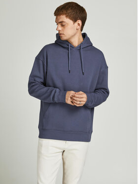 Jack&Jones Jack&Jones Majica dugih rukava Star 12208157 Plava Relaxed Fit