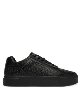 Calvin Klein Calvin Klein Sneakersy Beasket Cup Oxf Lup Hf Aop Lth HM0HM02132 Černá