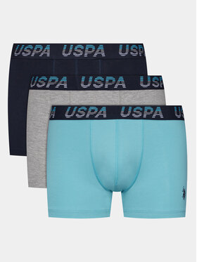 U.S. Polo Assn. U.S. Polo Assn. Komplet 3 par bokserek 80432 Kolorowy