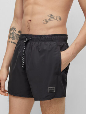 Hugo Hugo Plavecké šortky Dodo 50483986 Černá Regular Fit