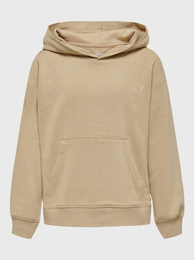 Kids ONLY Kids ONLY Felpa Never 15248649 Marrone Loose Fit