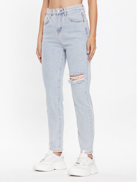 Glamorous Glamorous Džínsy KA7014 Modrá Relaxed Fit