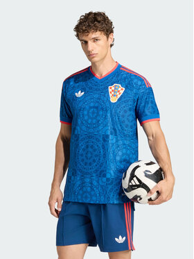 adidas adidas Koszulka techniczna 172367 Niebieski Slim Fit