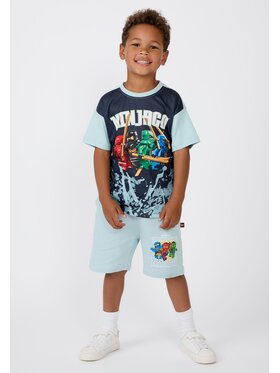 LEGO LEGO T-Shirt 11011315/8005 Turkusowy Regular Fit