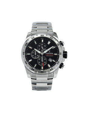 Festina Festina Zegarek Chrono Sport 20463/4 Srebrny