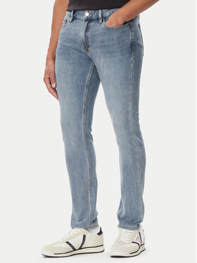 Guess Guess Jeansy M6BAN1 D2602 Niebieski Skinny Fit