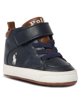 Polo Ralph Lauren Polo Ralph Lauren Trzewiki Burnished RL100749 Granatowy