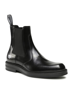 KARL LAGERFELD KARL LAGERFELD Členková obuv s elastickým prvkom KL11443 Čierna