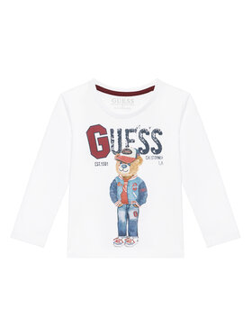 Guess Guess Блузка N5YI23 K8HM4 Білий Regular Fit