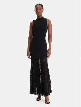 MICHAEL Michael Kors MICHAEL Michael Kors Rochie tricotată MR683BSBFD Negru Slim Fit