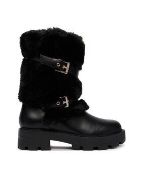 Guess Guess Μποτάκια FLFYAF FUR10 Μαύρο