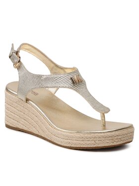 MICHAEL Michael Kors MICHAEL Michael Kors Espadrile Laney Thong 40T0LAMS1M Zlatna