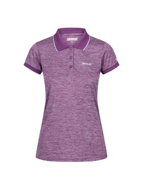 Regatta Regatta Polo Remex II Fioletowy Classic Fit