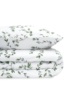 White pocket White pocket Komplet pościeli satynowa Biały