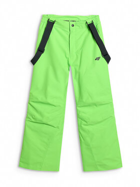 4F 4F Spodnie narciarskie SKI CLASSIC Zielony Regular Fit