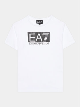EA7 Emporio Armani EA7 Emporio Armani T-shirt 3RBT53 BJ02Z 1100 Bianco Regular Fit