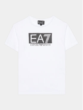 EA7 Emporio Armani EA7 Emporio Armani T-Shirt 3RBT53 BJ02Z 1100 Weiß Regular Fit