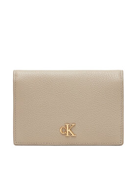 Calvin Klein Calvin Klein Θήκη πιστωτικών καρτών Min Monogram 6cc Flap Cardcase LV04F1063G Καφέ