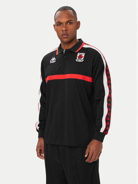 Kappa Kappa Polo majica 311U78W Črna Comfort Fit