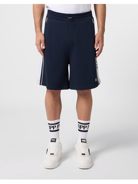 PHILIPP PLEIN PHILIPP PLEIN Pantaloncini sportivi 31373 Blu scuro Jogger Fit