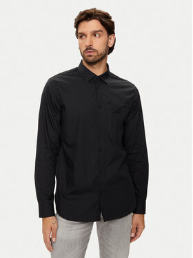 Armani Exchange Armani Exchange Сорочка 6DZC10 ZNXLZ 1200 Чорний Slim Fit