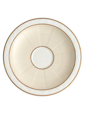 Villeroy & Boch Villeroy & Boch Spodek do filiżanki Ivoire Villeroy & Boch Złoty