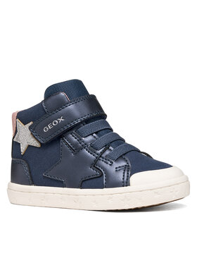 Geox Geox Sneakersy B Gisli Girl B561MG 0AUAJ CF4A8 M Tmavomodrá