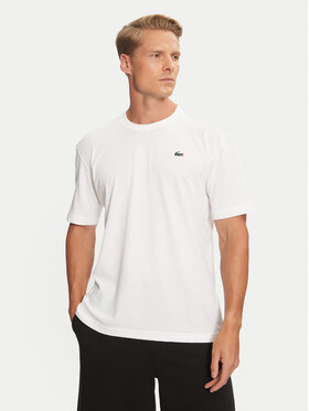 Lacoste Lacoste T-Shirt TH7618 Biały Regular Fit