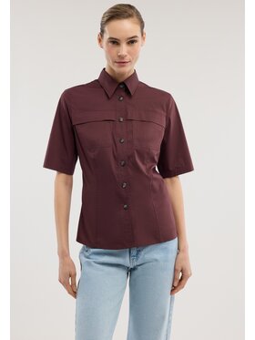 Trussardi Trussardi Koszula 5178A000681N046 Bordowy Regular Fit
