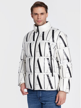 Armani Exchange Armani Exchange Daunenjacke 8NZBP8 ZNULZ 21BE Weiß Regular Fit