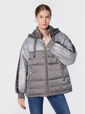 Liu Jo Sport Liu Jo Sport Zimní bunda TF2259 T4558 Šedá Relaxed Fit