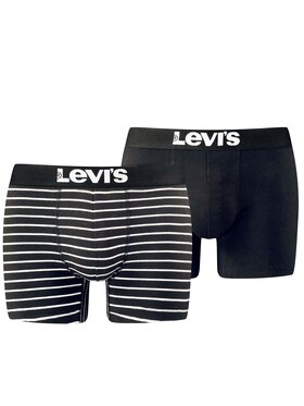 Levi's® Levi's® Σετ μποξεράκια 2 τμχ. 905011001 Μαύρο