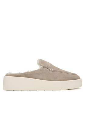 Calvin Klein Calvin Klein Plätud Flatform Mule Suede Wl HW0HW03182 Beež