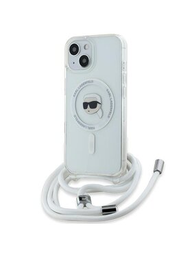 KARL LAGERFELD KARL LAGERFELD Etui na telefon Apple iPhone 15 Przezroczysty