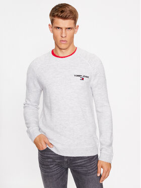 Tommy Jeans Tommy Jeans Светр DM0DM17756 Сірий Regular Fit