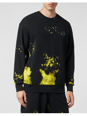 Plein Sport Plein Sport S dlouhým rukávem 9015 Černá Regular Fit