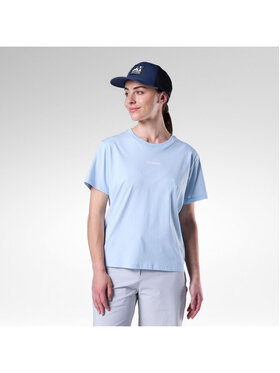 Rossignol Rossignol T-Shirt W Graphic Waterfall Tee Niebieski jasny Relaxed Fit