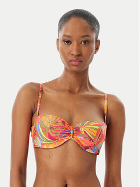 Selmark Selmark Góra od bikini BN916 Pomarańczowy