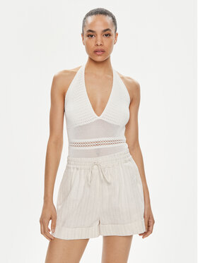 TWINSET TWINSET Bodi 241TT3113 Bijela Slim Fit