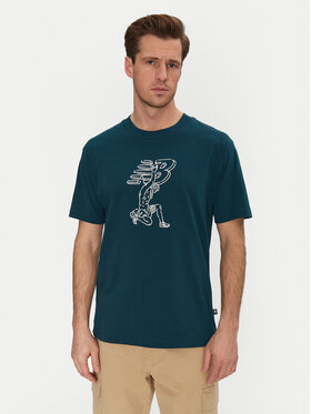 New Balance New Balance Tricou MT51978 Verde Relaxed Fit
