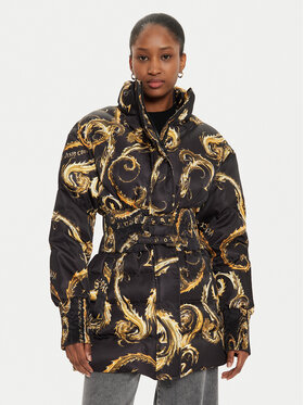 Versace Jeans Couture Versace Jeans Couture Пуховик 77HAU415 Чорний Slim Fit