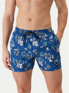 BOSS BOSS Úszónadrág Piranha 50508844 Kék Regular Fit