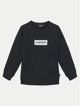 Napapijri Napapijri Μπλούζα Chamois NP0A4IGO S Μαύρο Regular Fit